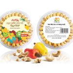 Hạt điều bóc vỏ rang muối hút chân không 450gr