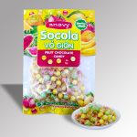 Kẹo vỏ giòn ANAVY vị xoài, chanh, chuối 235gr